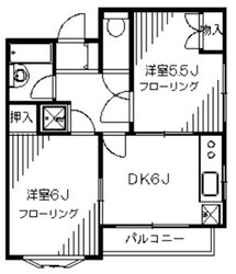 パークサイドハイツ新大塚の物件間取画像